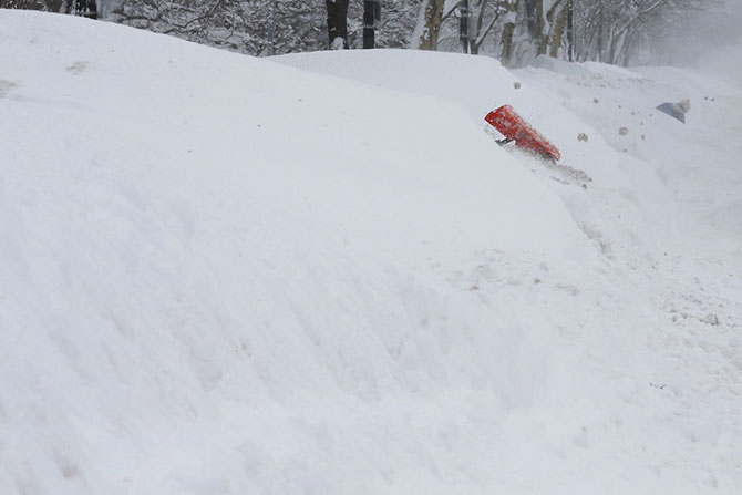 Настоящая зима по-американски