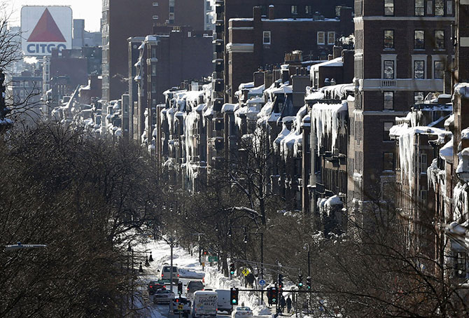 Настоящая зима по-американски