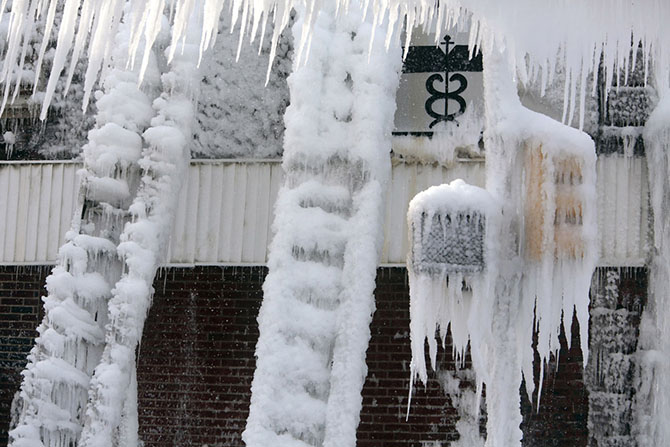 Настоящая зима по-американски