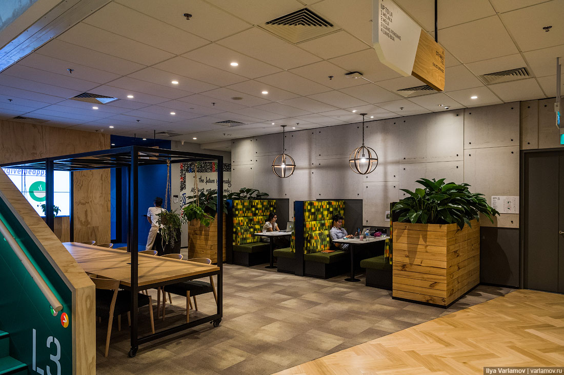 Офис Google в Сингапуре: хотели бы здесь работать?