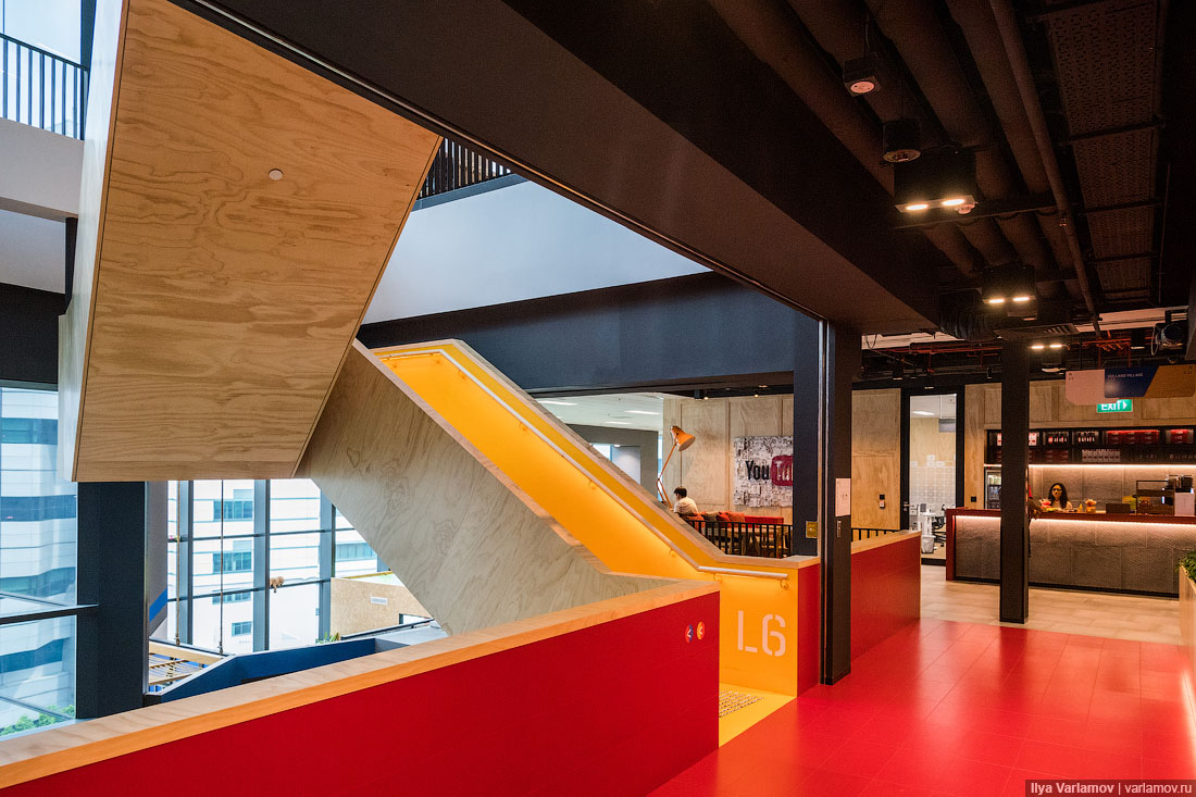 Офис Google в Сингапуре: хотели бы здесь работать?