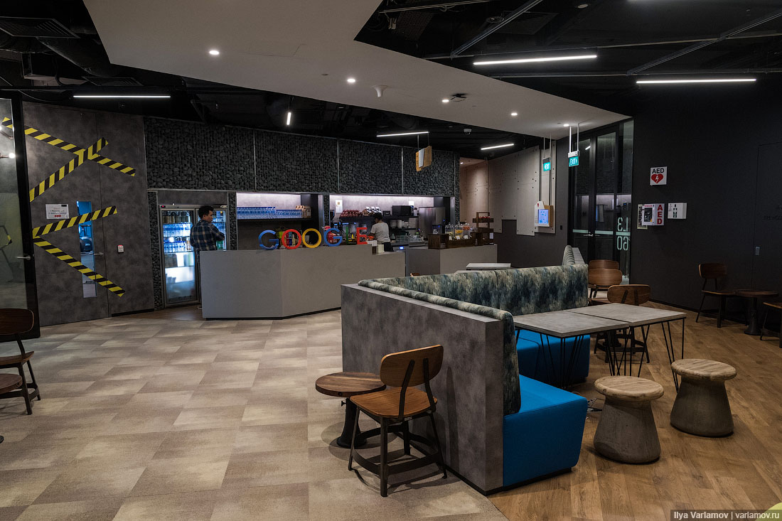 Офис Google в Сингапуре: хотели бы здесь работать?