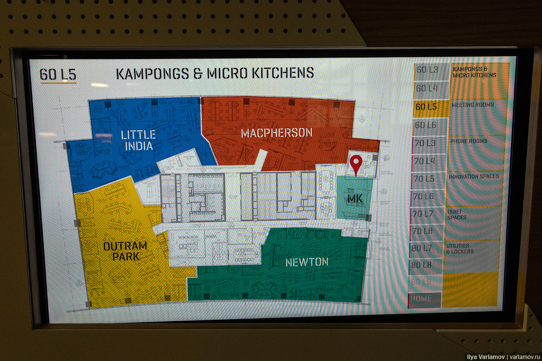 Офис Google в Сингапуре: хотели бы здесь работать?