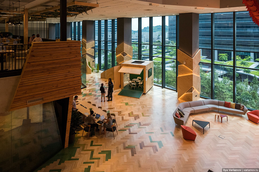 Офис Google в Сингапуре: хотели бы здесь работать?