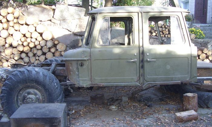 Как из ГАЗ-66 сделали настоящего монстра