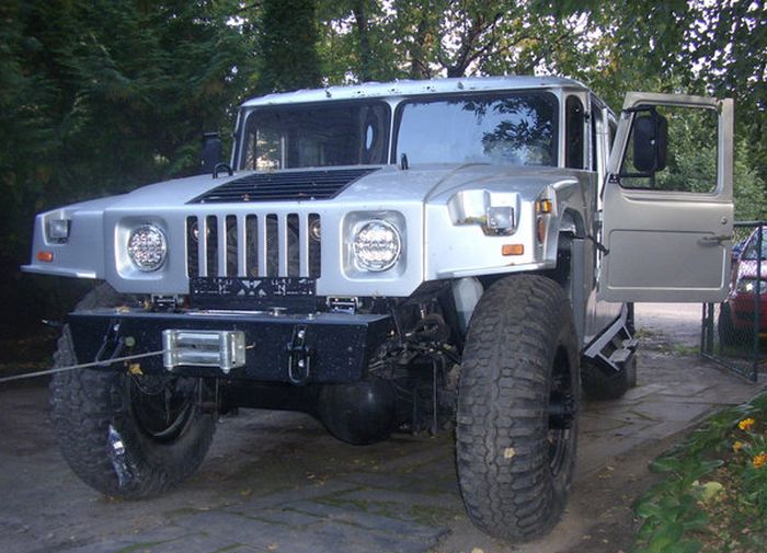 Как из ГАЗ-66 сделали настоящего монстра