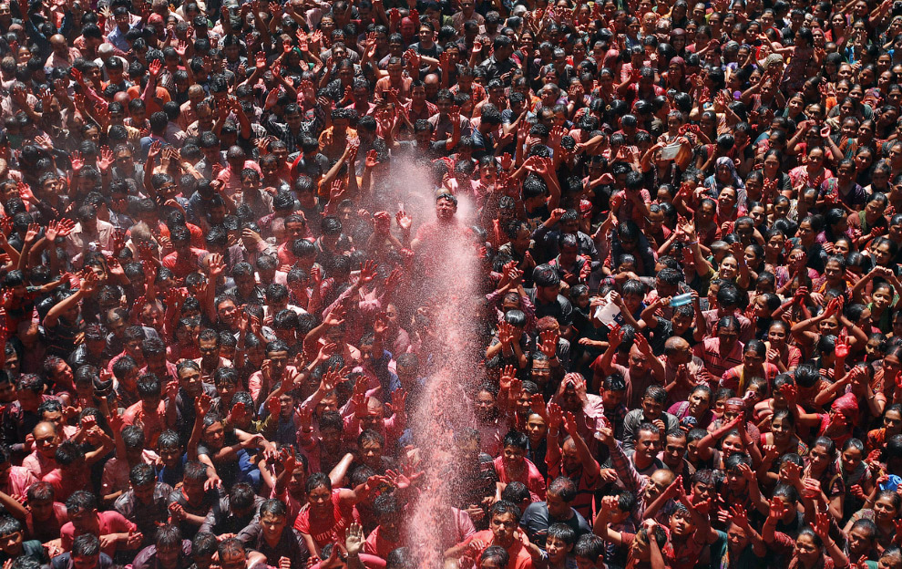 Холи 2014 — фестиваль весны и ярких красок