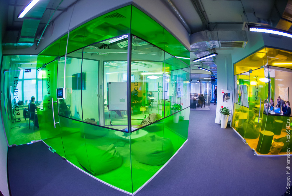 Необычный офис: Переход наличности