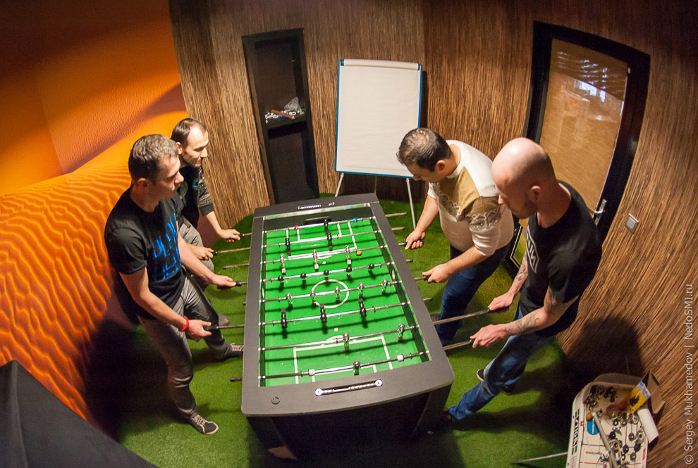 Необычный офис: Переход наличности