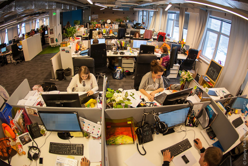 Необычный офис: Переход наличности