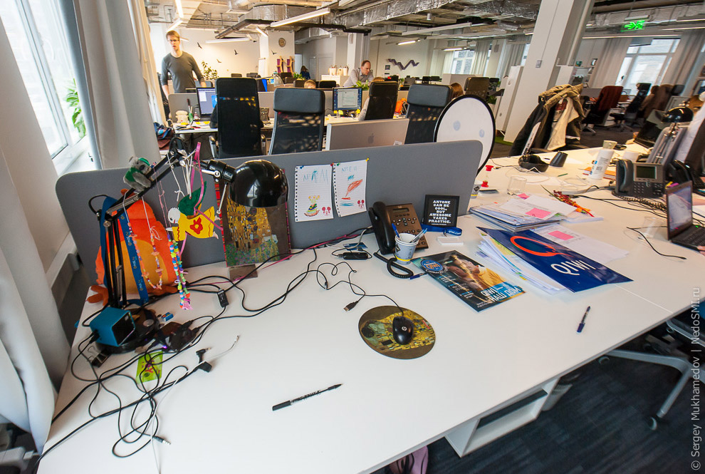 Необычный офис: Переход наличности