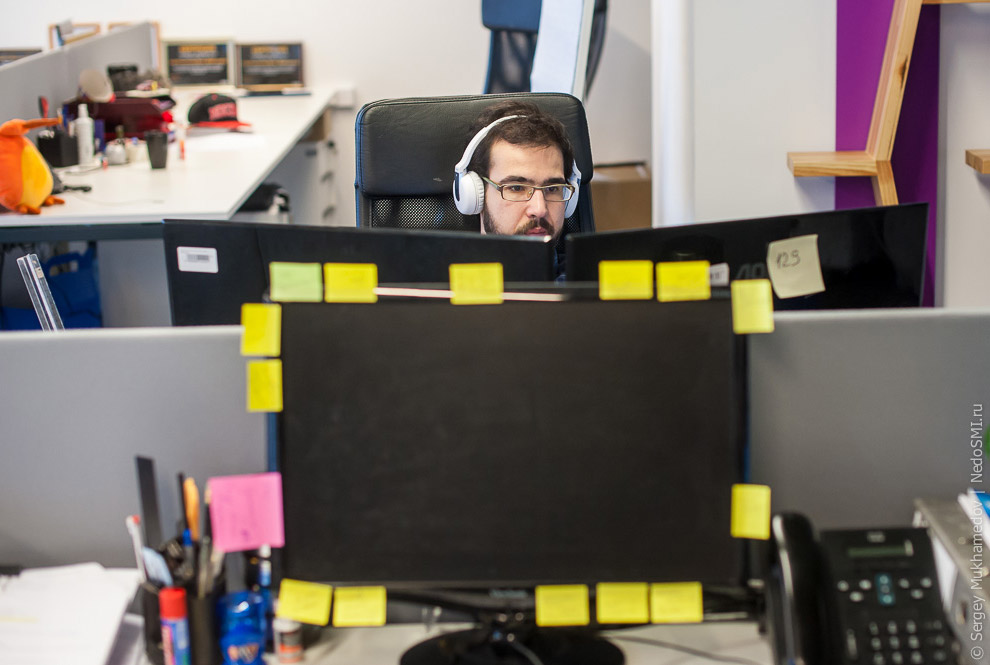 Необычный офис: Переход наличности