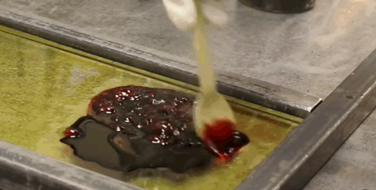 Увлекательные гифки с производства сладостей