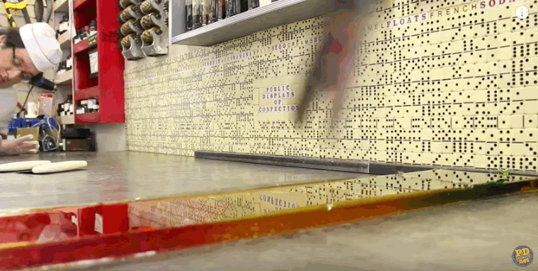 Увлекательные гифки с производства сладостей