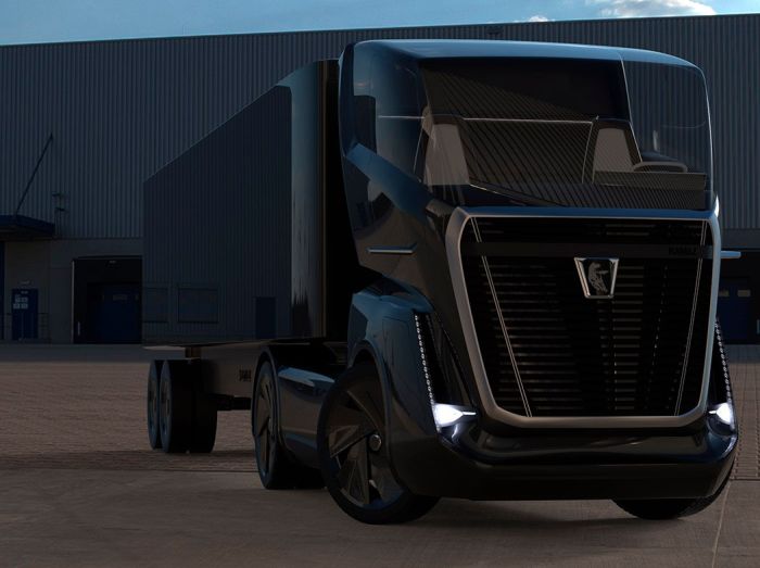 Футуристичный концепт «КамАЗа» от дизайнера Артема Трофименко