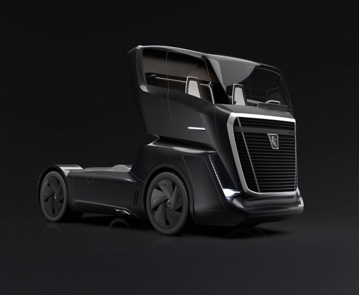 Футуристичный концепт «КамАЗа» от дизайнера Артема Трофименко