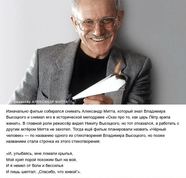 Интересные факты о фильме «Высоцкий. Спасибо, что живой»