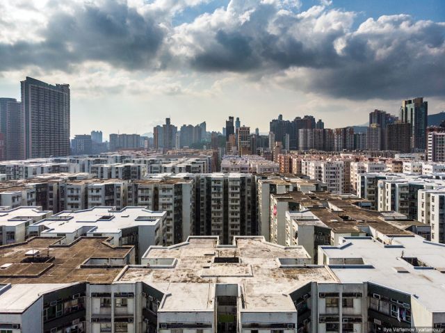 Городские бетонные джунгли во всей красе