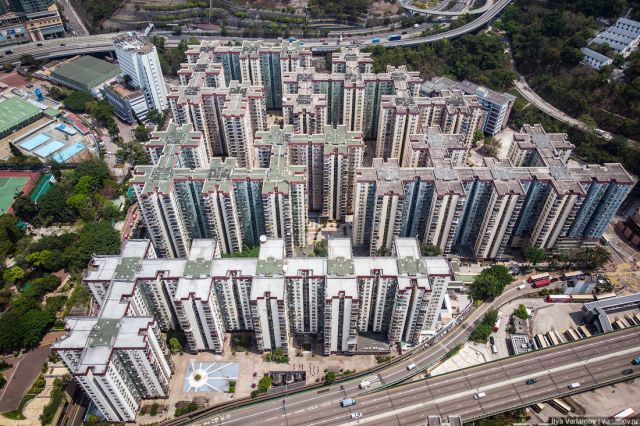 Городские бетонные джунгли во всей красе