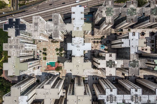 Городские бетонные джунгли во всей красе