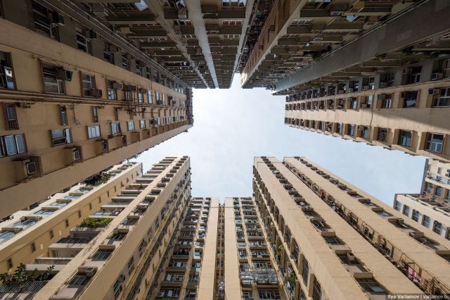 Городские бетонные джунгли во всей красе