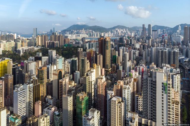 Городские бетонные джунгли во всей красе