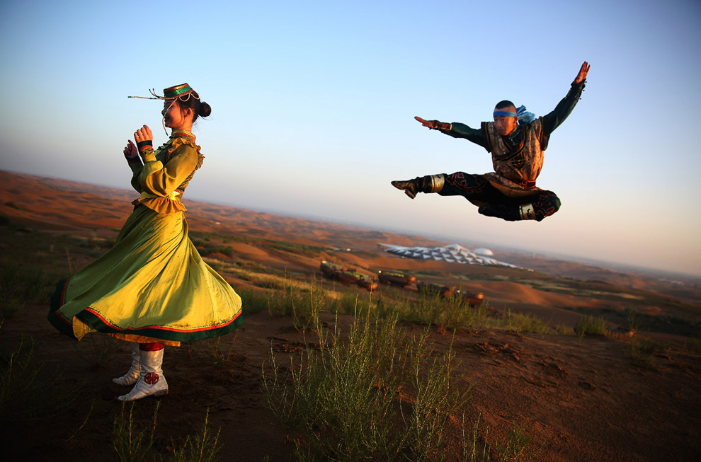 Необычный отель Песчаный Лотос и курорт в пустыне Xiangshawan Необычный отель Песчаный Лотос и курорт в пустыне Xiangshawan