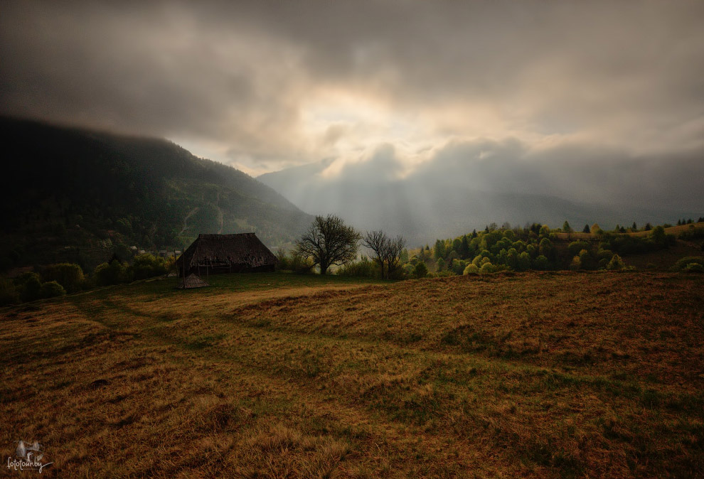 Весна на Карпатах