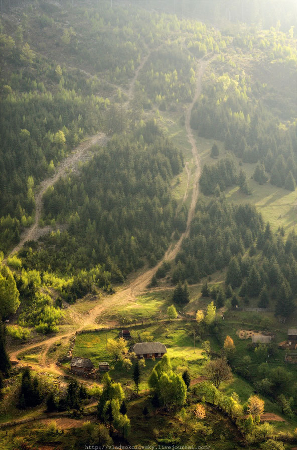 Весна на Карпатах