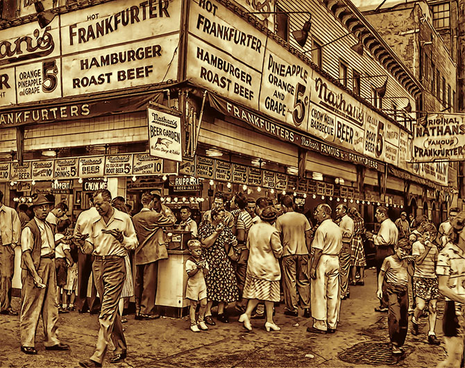 История хот-догов