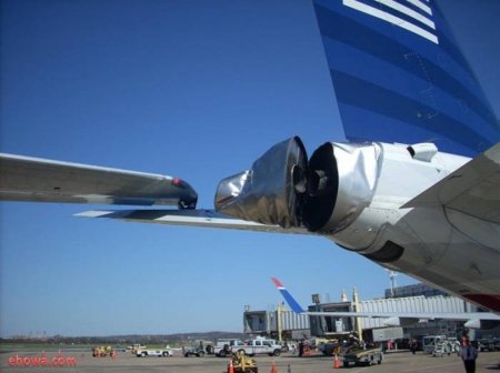 Встретились на полосе (4 фото)