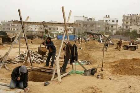 Граница. Египет - Сектор Газа (8 фото)