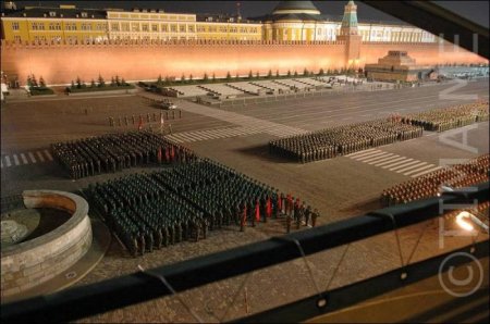 Репетиция парада 9 мая. Военная техника