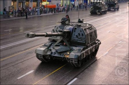 Репетиция парада 9 мая. Военная техника