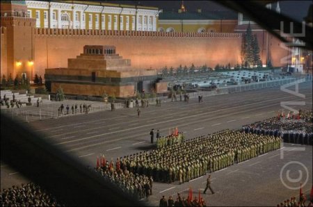 Репетиция парада 9 мая. Военная техника