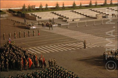 Репетиция парада 9 мая. Военная техника