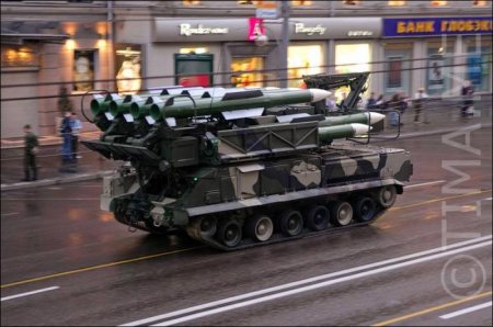 Репетиция парада 9 мая. Военная техника