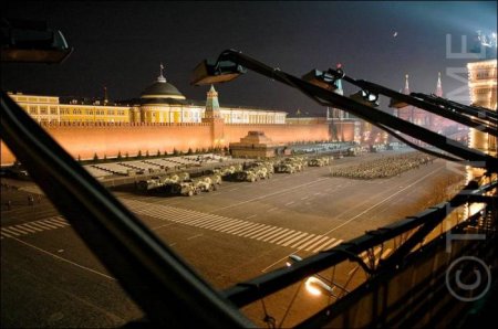 Репетиция парада 9 мая. Военная техника