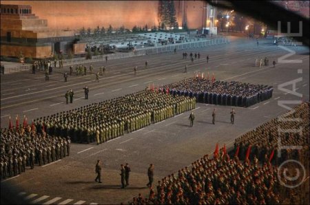 Репетиция парада 9 мая. Военная техника