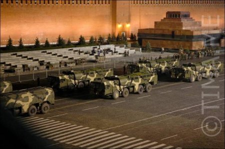 Репетиция парада 9 мая. Военная техника