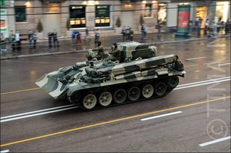 Репетиция парада 9 мая. Военная техника