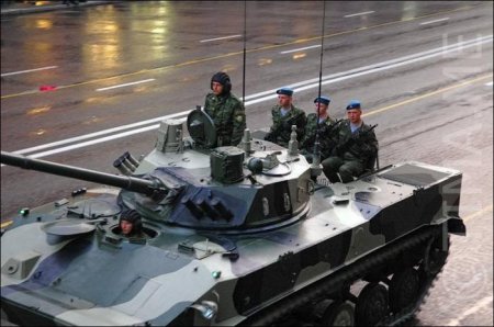 Репетиция парада 9 мая. Военная техника