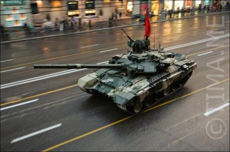 Репетиция парада 9 мая. Военная техника