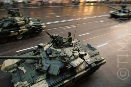 Репетиция парада 9 мая. Военная техника