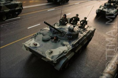 Репетиция парада 9 мая. Военная техника