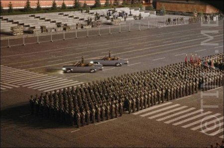 Репетиция парада 9 мая. Военная техника