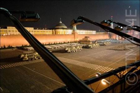 Репетиция парада 9 мая. Военная техника