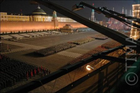 Репетиция парада 9 мая. Военная техника