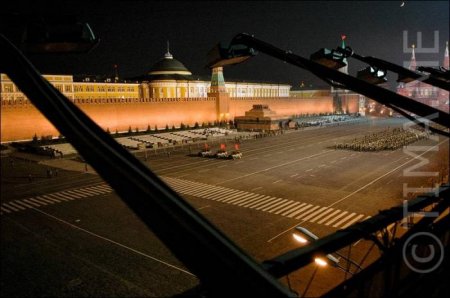 Репетиция парада 9 мая. Военная техника