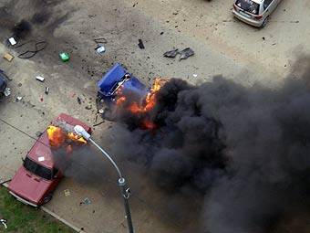 Взрыв в Москве (5 фото)